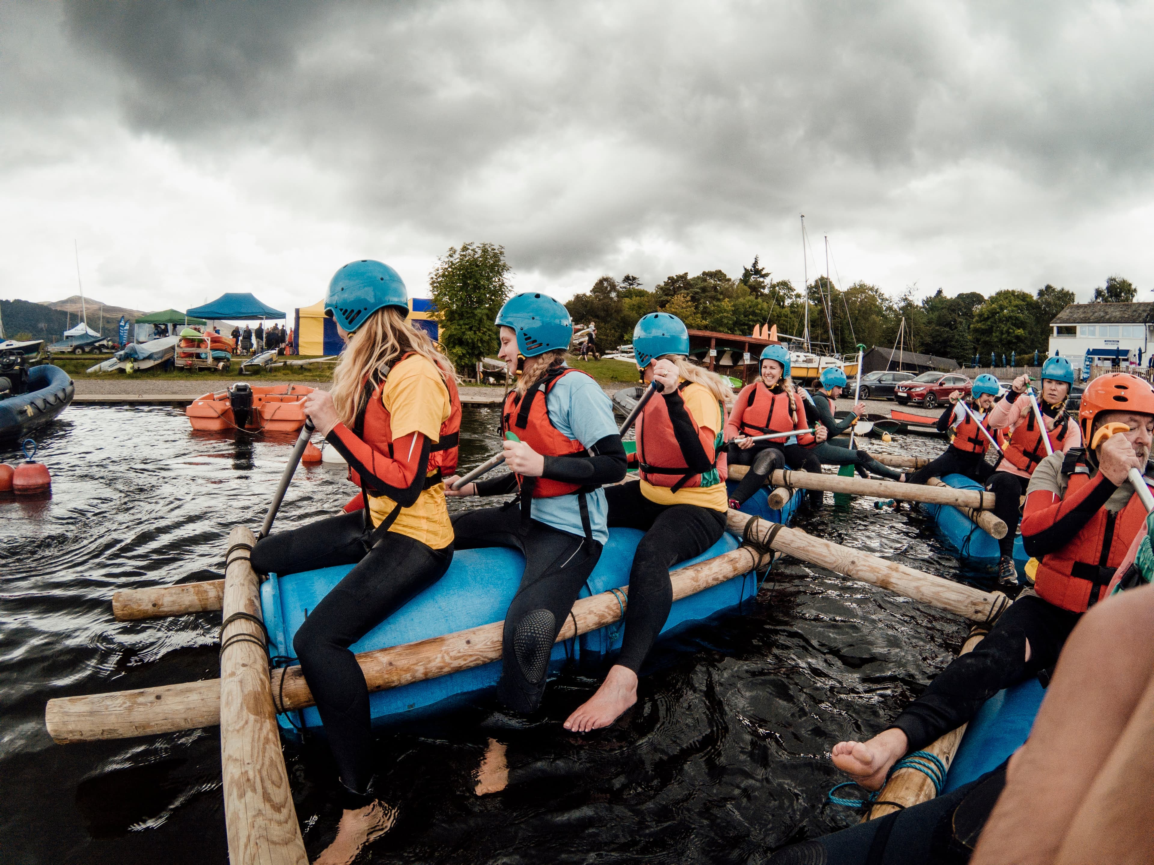 Rafting adventure event